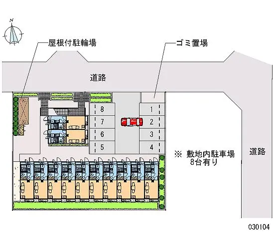 川口市北原台１丁目 月極駐車場